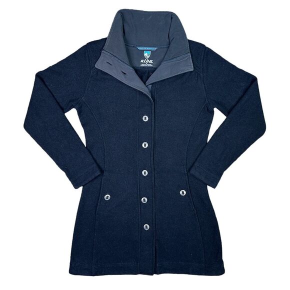 Kuhl Savina Alfpaca Fleece Sweater Jacket - Size Small - Picture 1 of 7